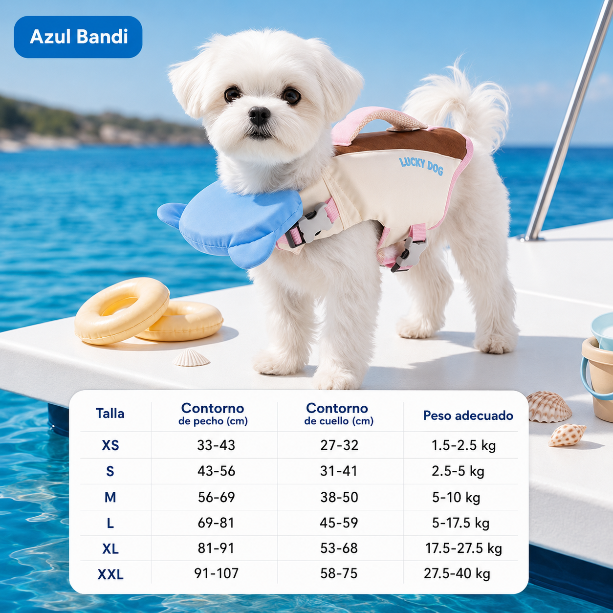 Chaleco Salvavidas Para Perros