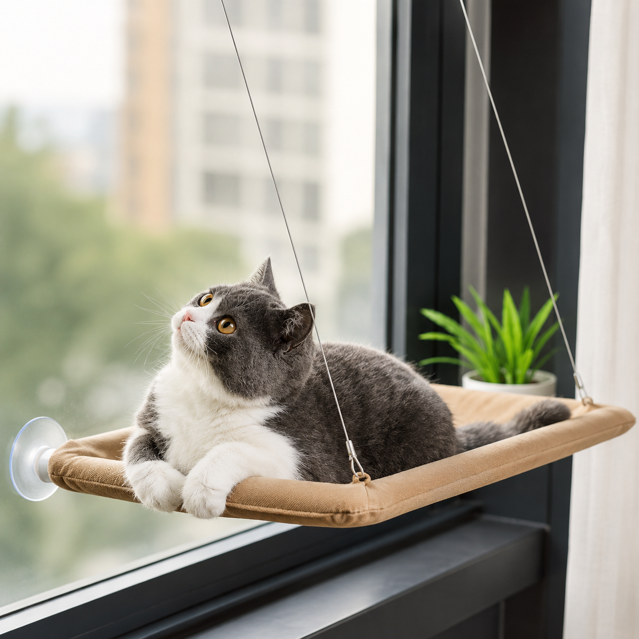 Hamaca de Ventana para Gatos