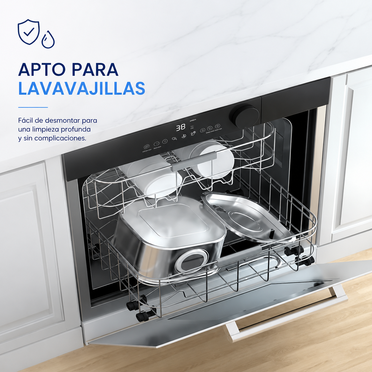 Alimentador de agua de acero inoxidable de 3,2L