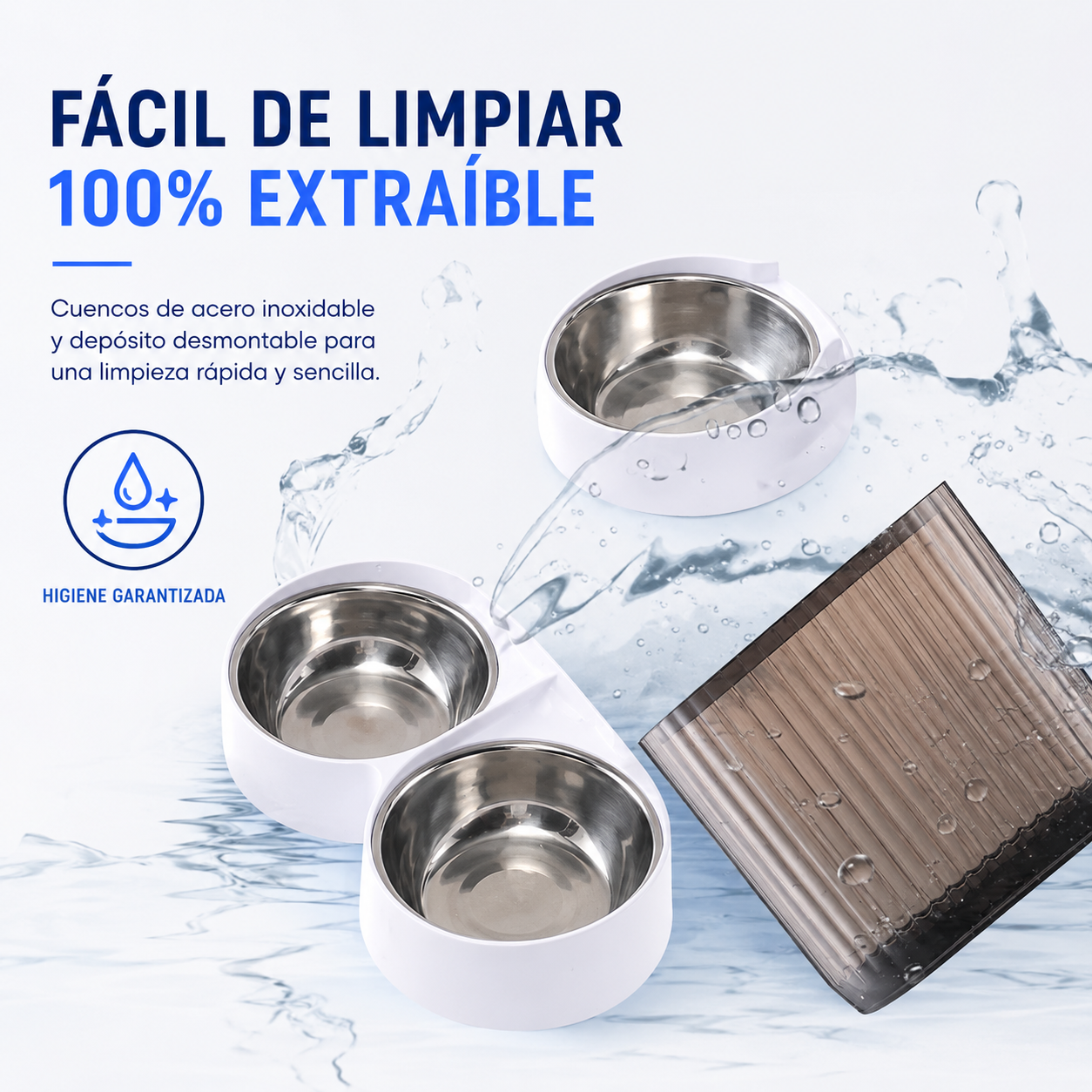 Comedero Automático Inteligente con Cámara HD y Control por App – 5L