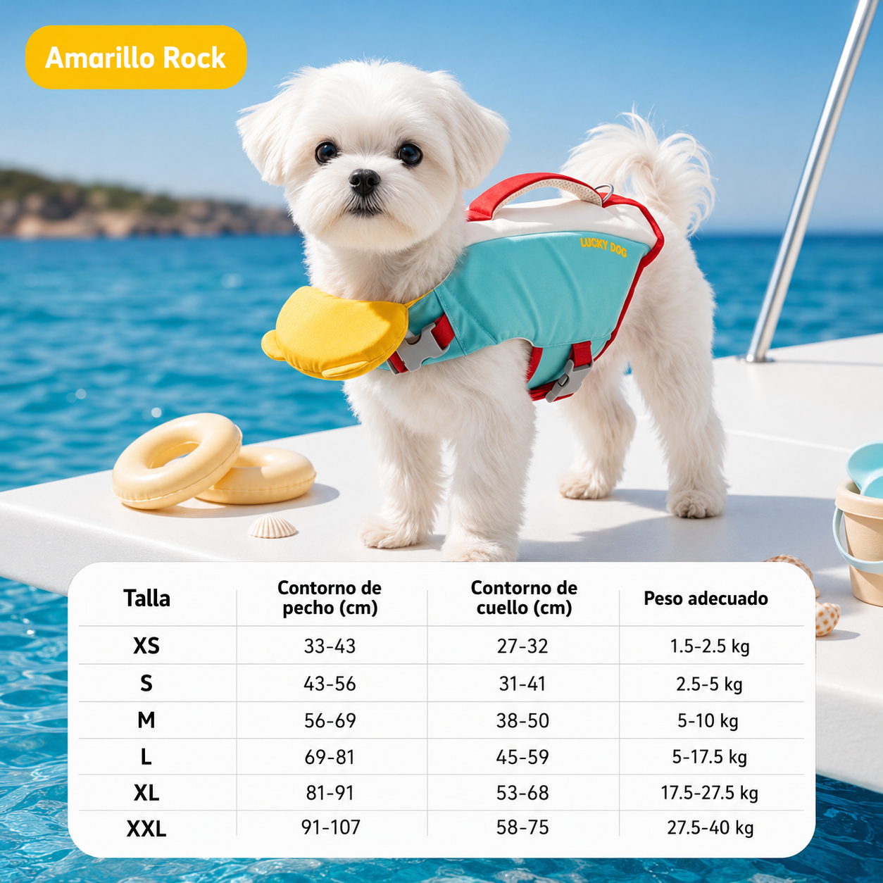Chaleco Salvavidas Para Perros