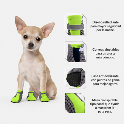 Zapatos Para Perros Transpirables Verano