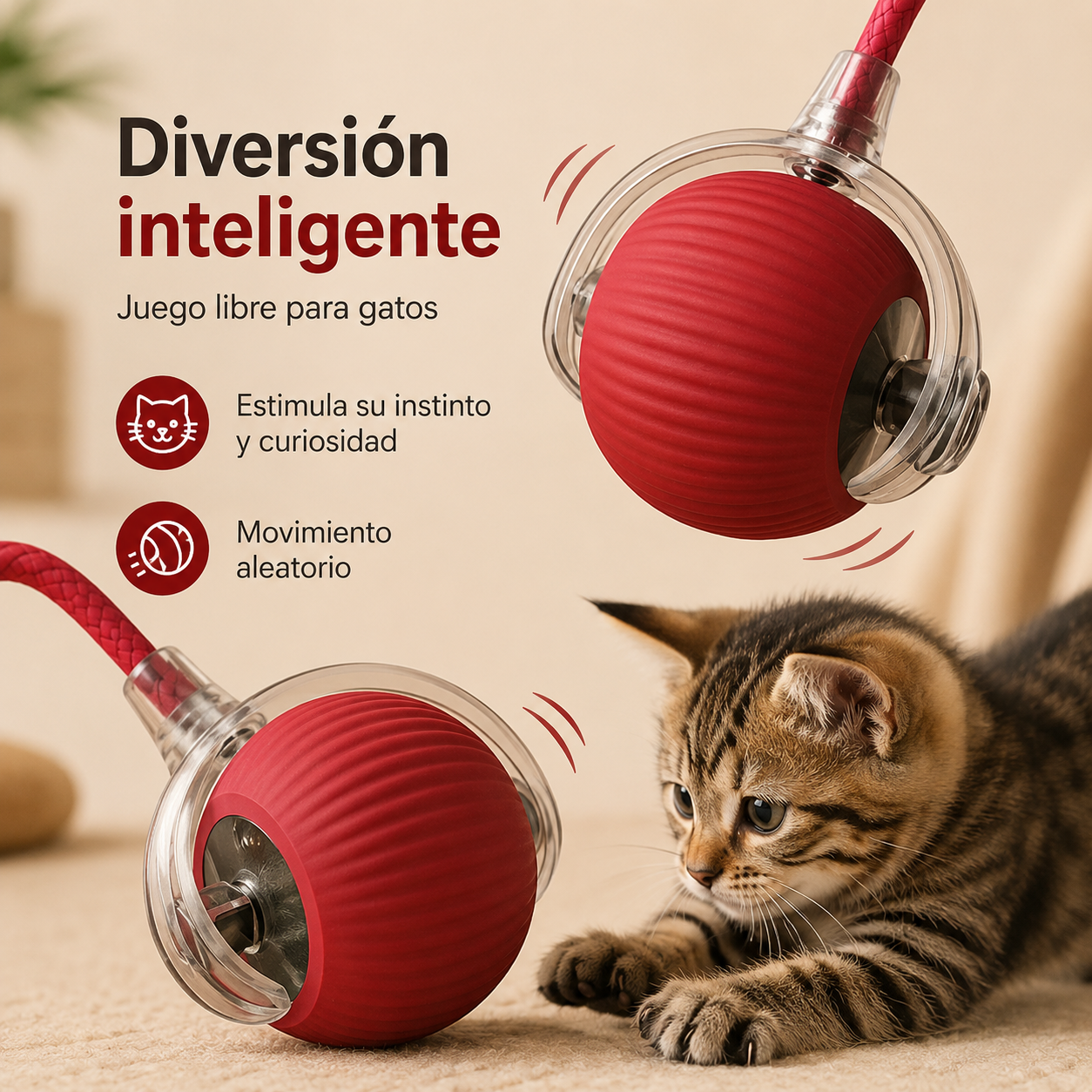 Juguete Automático para Gatos