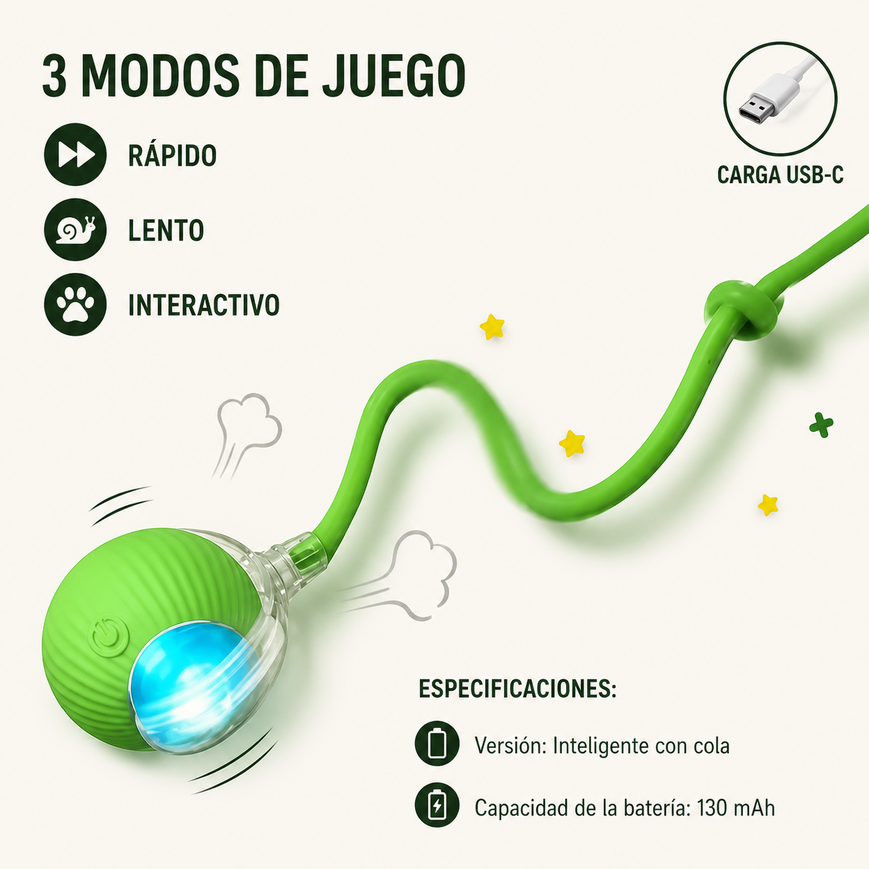 Juguete Automático para Gatos