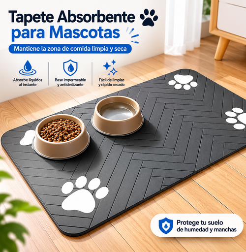 Tapete Absorbente para Mascotas Impermeable