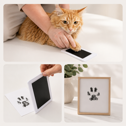 Kit Huella Recuerdo para Mascotas Sin Tinta