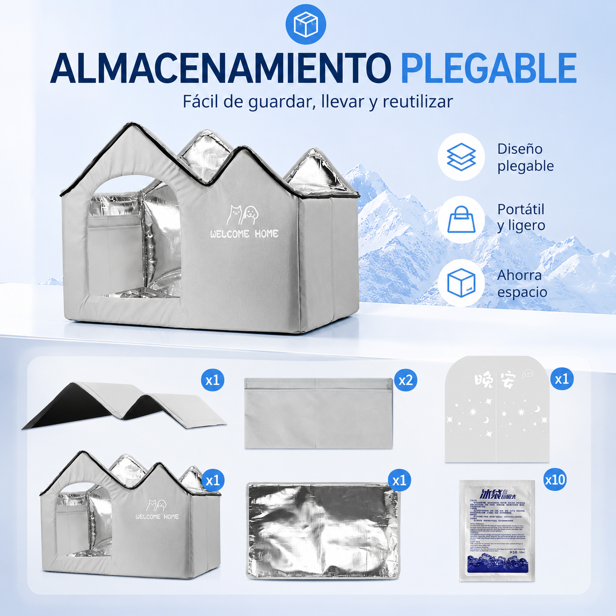 Casa Refrescante para Mascotas