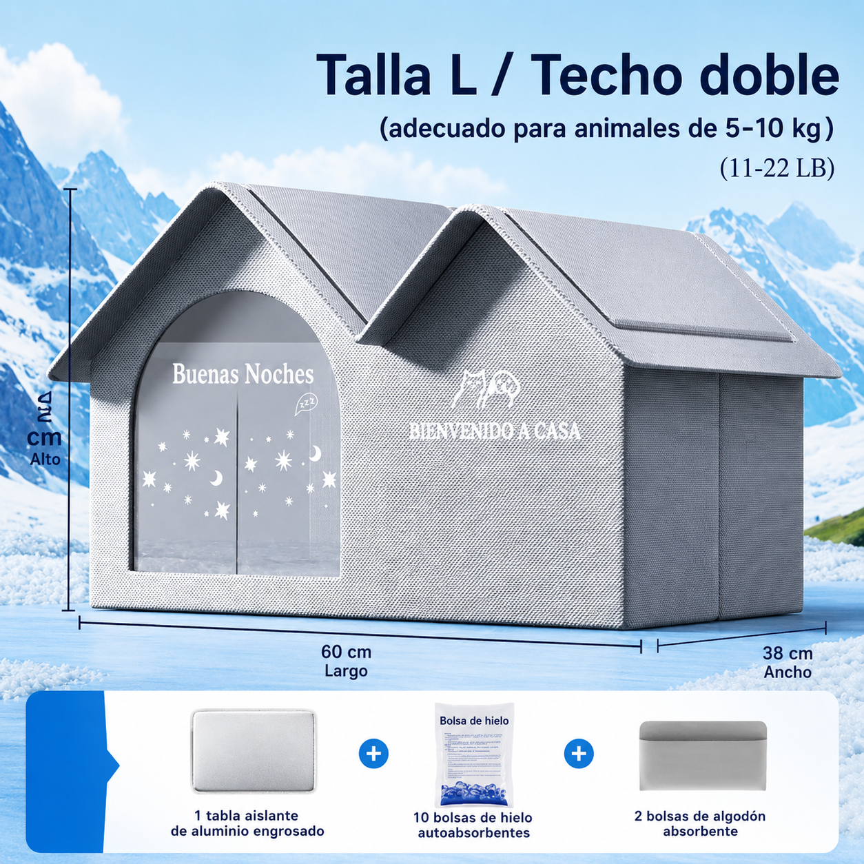 Casa Refrescante para Mascotas