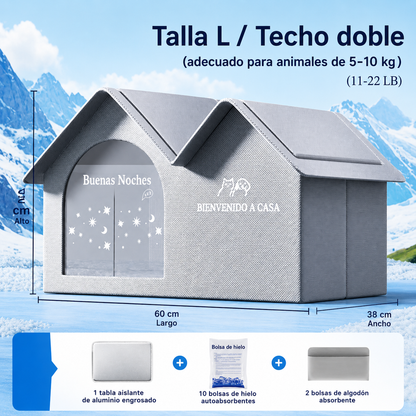 Casa Refrescante para Mascotas