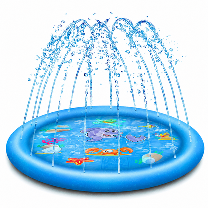 Piscina Refrescante para Mascotas con Rociador de Agua