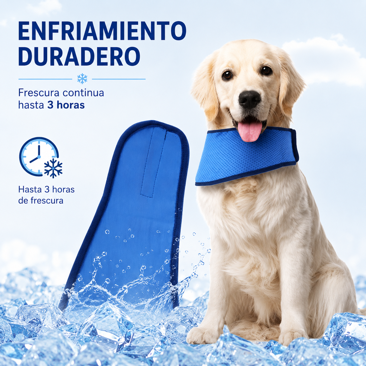 Bandana Refrigerante para Mascotas