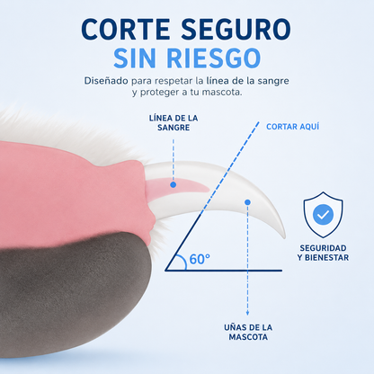 Cortauñas LED para Mascotas – Corte Seguro y Preciso