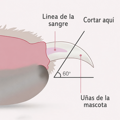 Cortauñas LED para Mascotas – Corte Seguro y Preciso