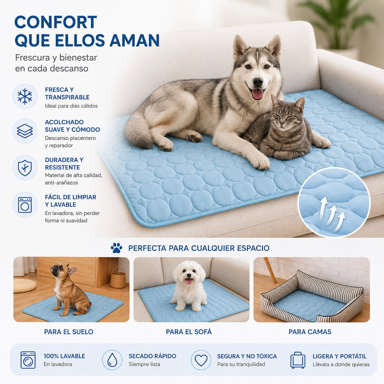 Alfombra Refrescante Premium – Restora