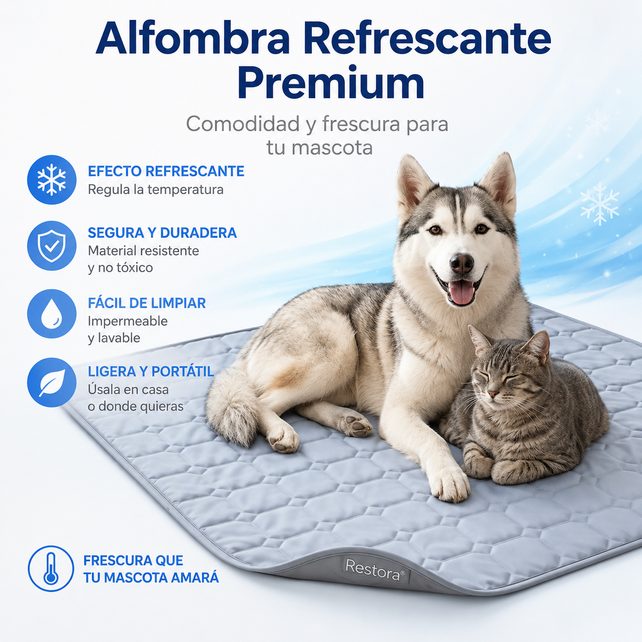 Alfombra Refrescante Premium – Restora