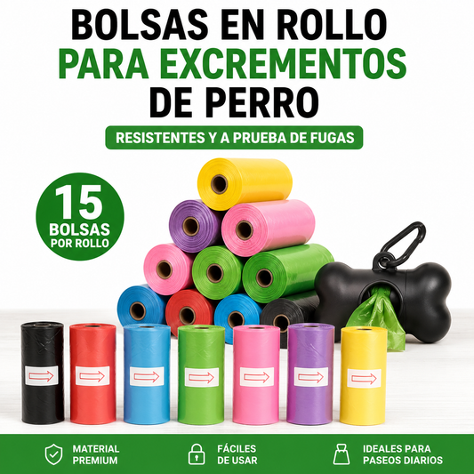 Bolsas Higiénicas para Perros
