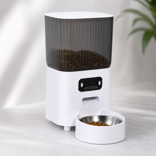 Comedero Automático Inteligente con Cámara HD y Control por App – 5L