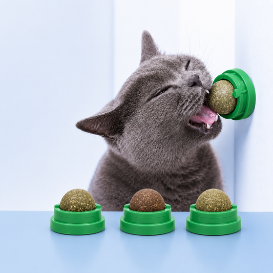 Bola de Hierba Gatera Natural para Gatos