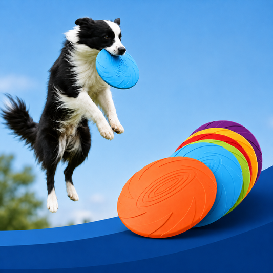 Frisbee para Perros – Resistente a Mordeduras