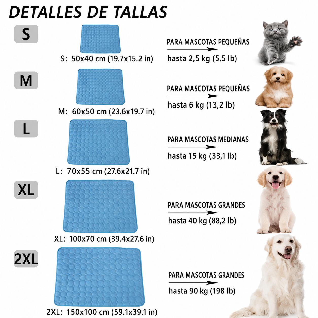 Alfombra Refrescante para Perros y Gatos