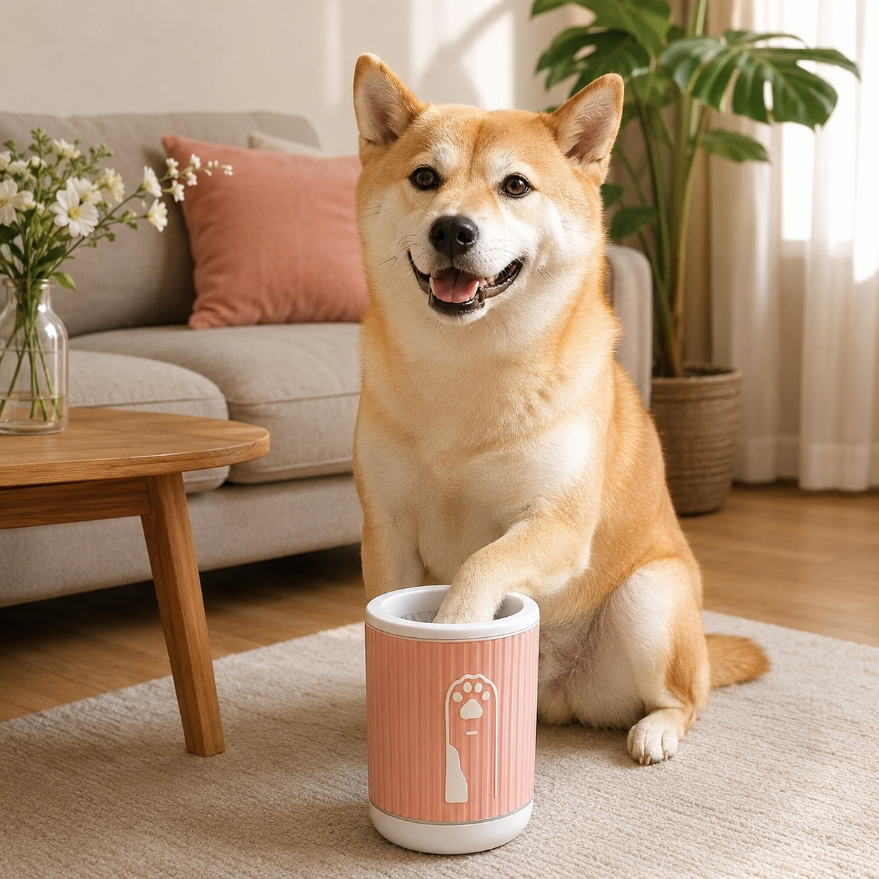 Taza automática Lavapatas