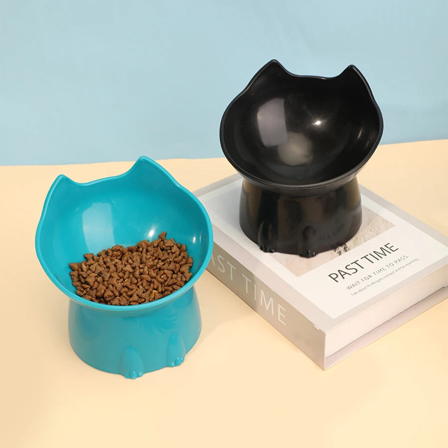 Cuenco Elevado Antivuelco para Gatos
