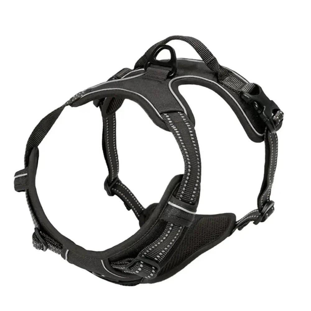 Arnés Reflectante para Perros con Correa – Ajustable y Transpirable