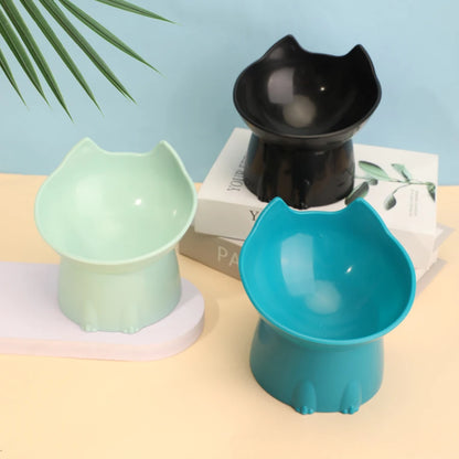 Cuenco Elevado Antivuelco para Gatos