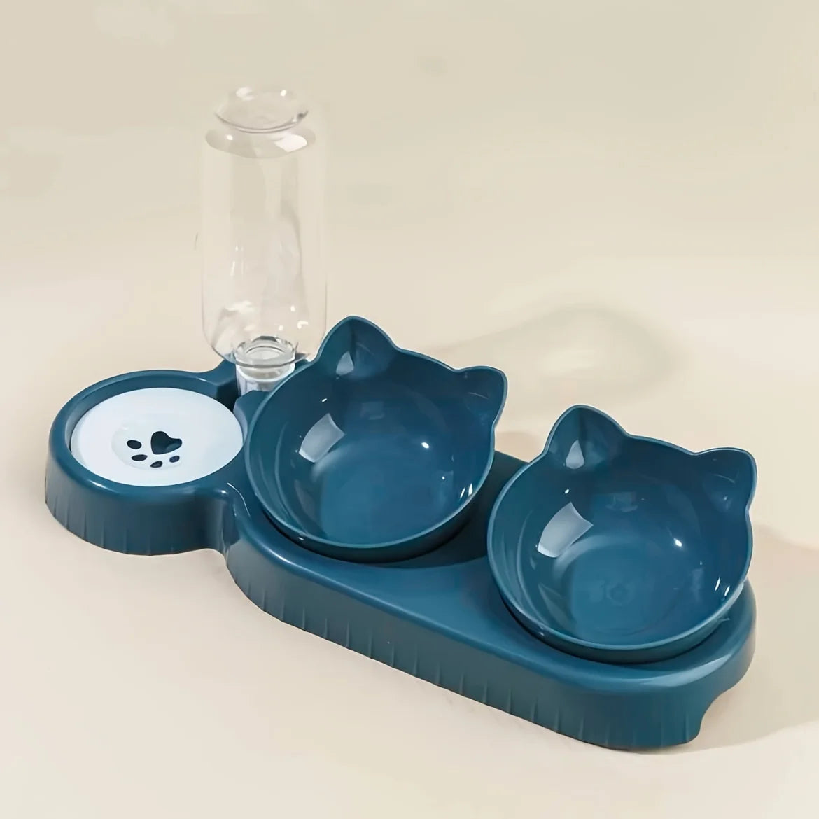 Comedero Ergonómico 3 en 1 para Gatos