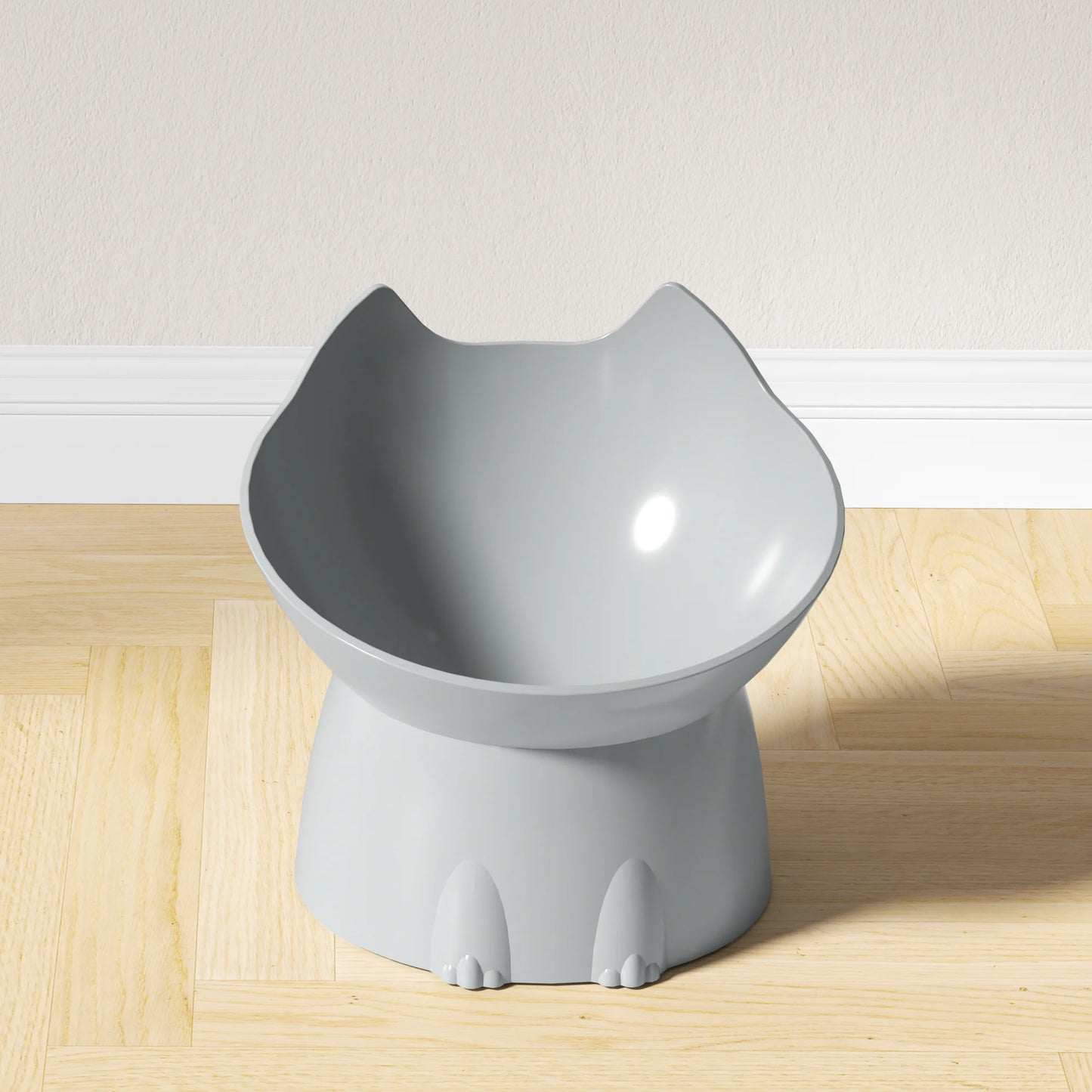 Cuenco Elevado Antivuelco para Gatos