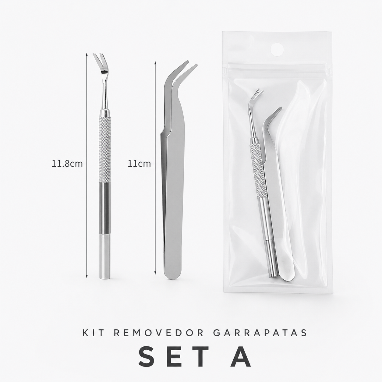 Kit Removedor de Garrapatas para Mascotas
