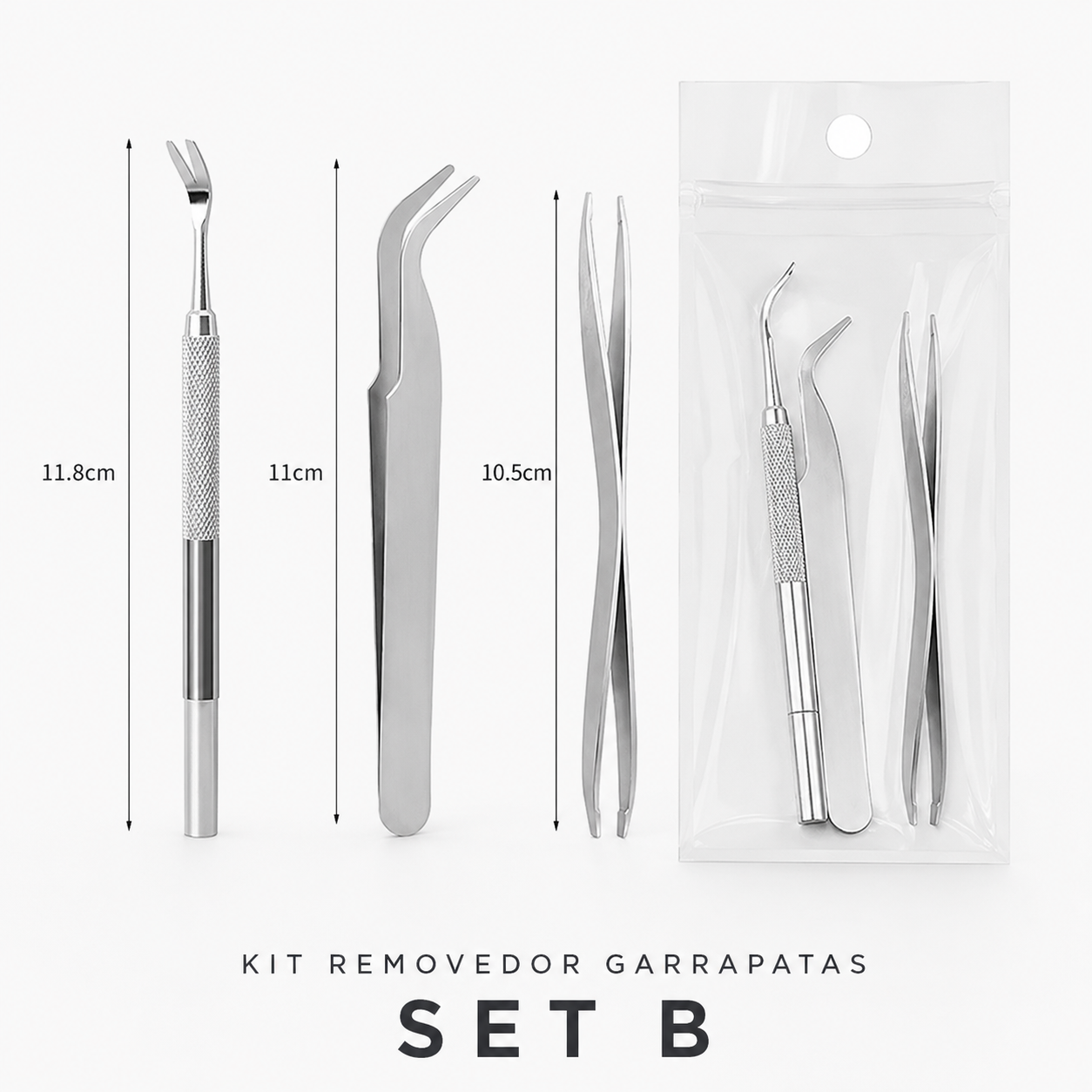Kit Removedor de Garrapatas para Mascotas