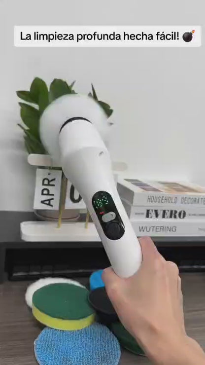 Kit de Cepillo de Limpieza Electrico Portatil