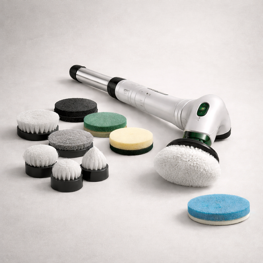 Kit de Cepillo de Limpieza Electrico Portatil