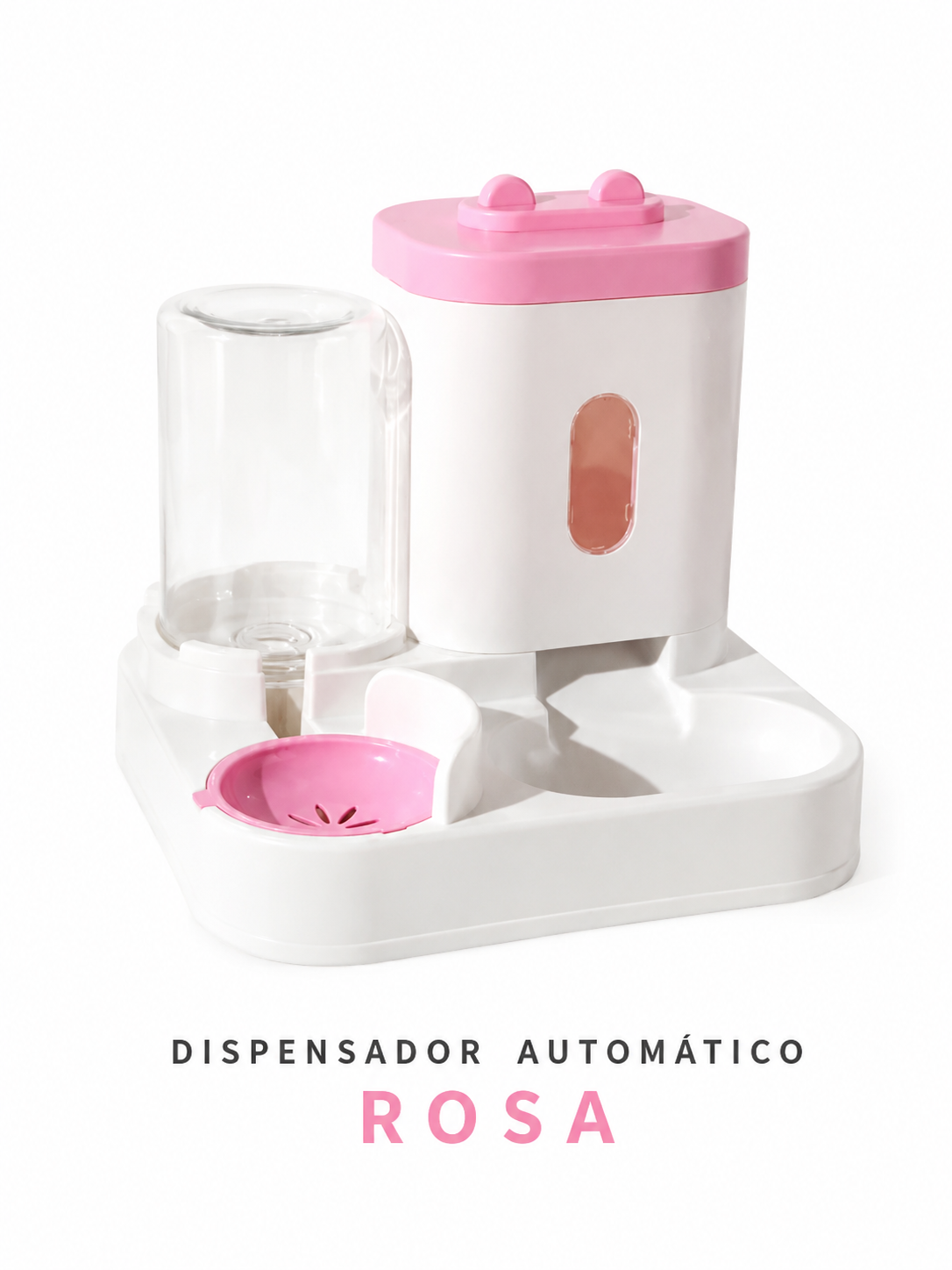 Dispensador Automático de Agua y Comida para Gatos