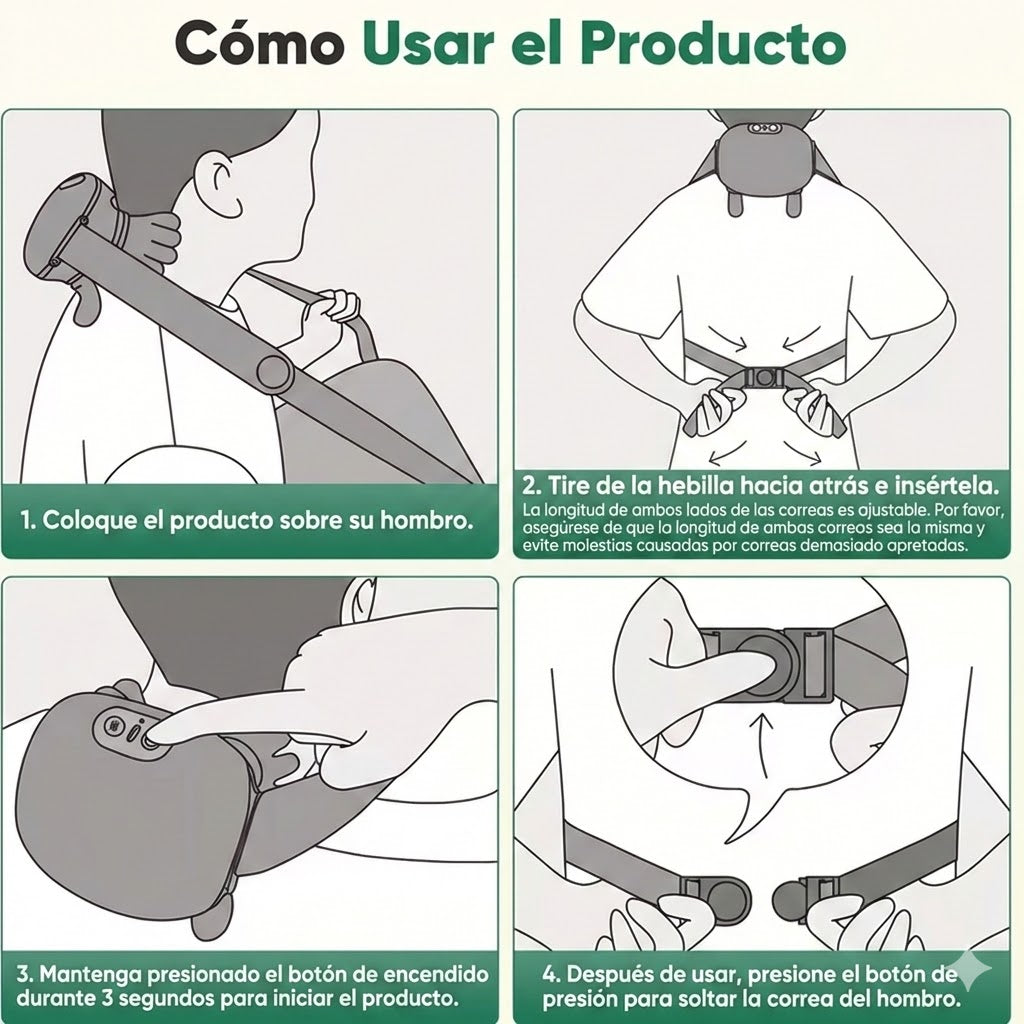 Masajeador de Cuello y Hombros